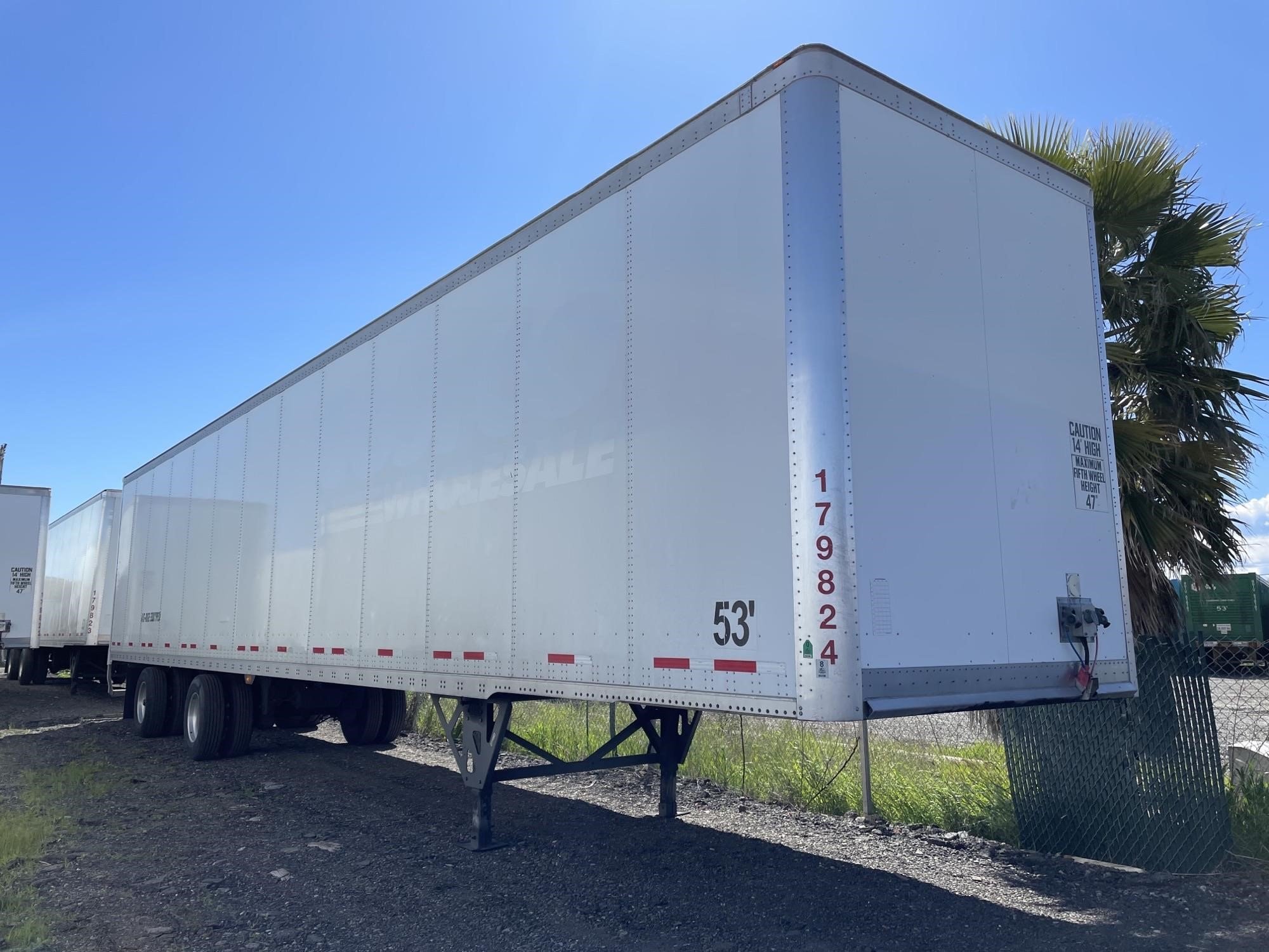 2016 WABASH 14' DRY VAN Coast Hyundai Trailer