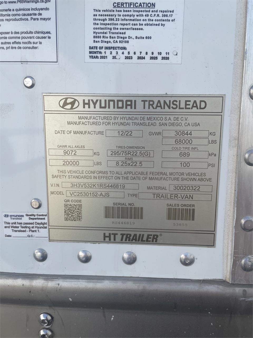 2024 HYUNDAI 8037417210